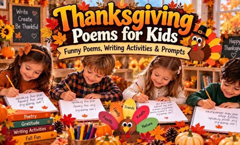 thanksgiving poems for kids